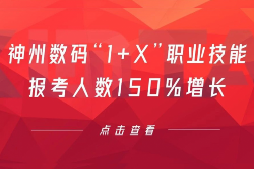 行业实践丨用新技能武装自己！BB贝博艾弗森官网数码“1+X”职业技能报考人数150%增长